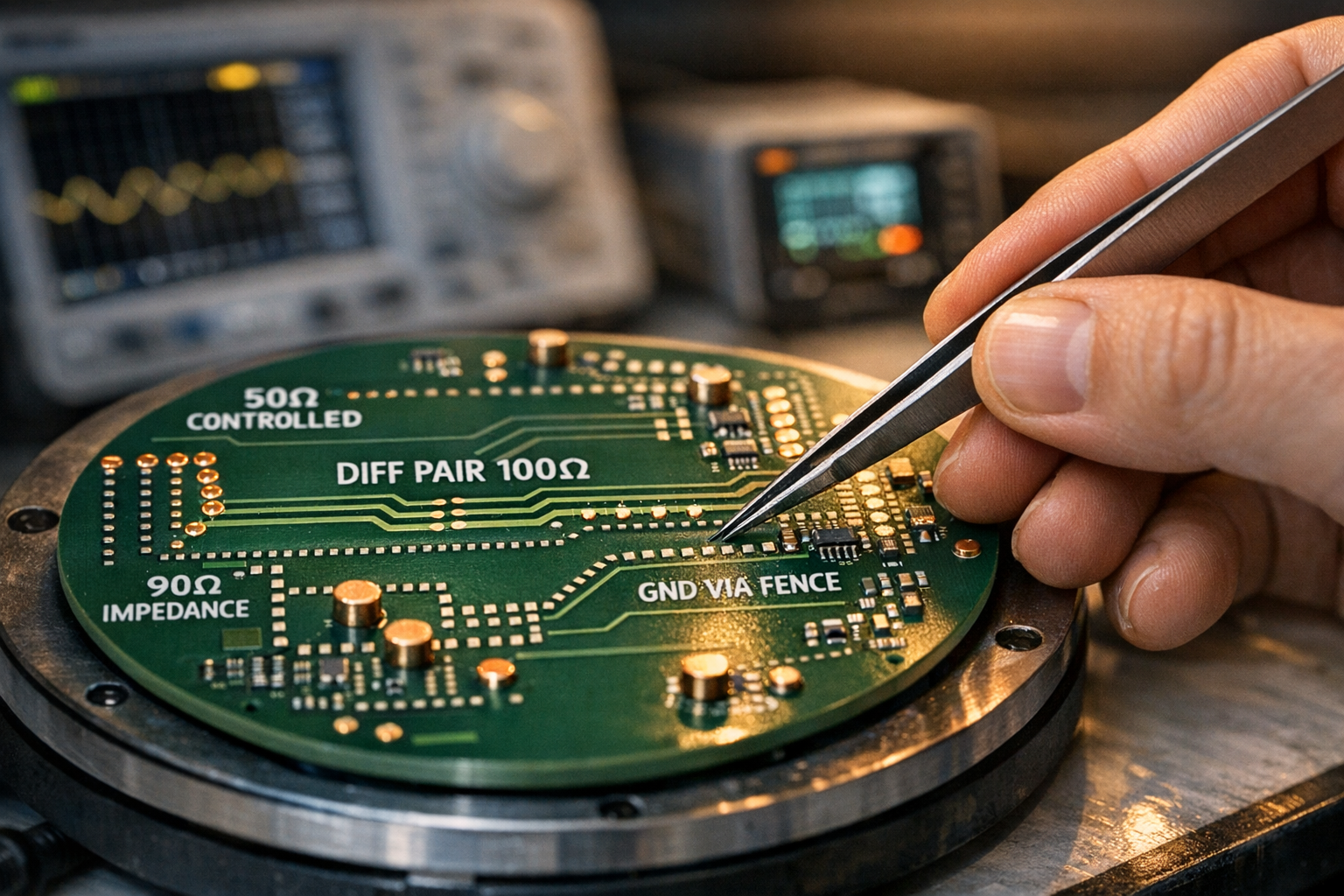 PCB design met hoge snelheid