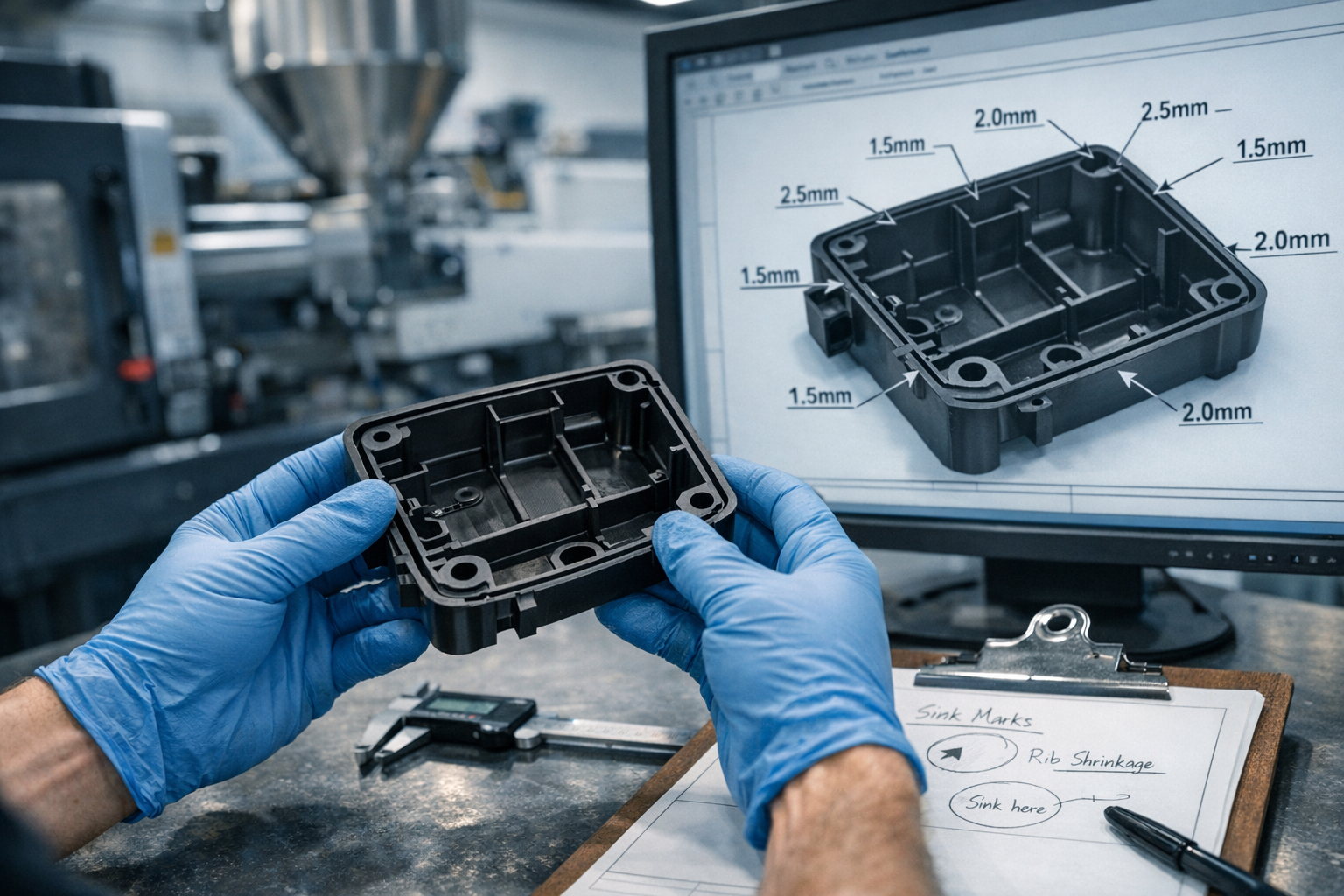 Ontwerprichtlijnen voor kunststof spuitgieten