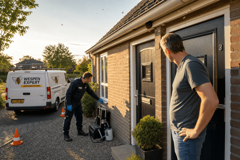 Wanneer schakel je een professionele ongediertebestrijder in voor het bestrijden van wespen, en welke signalen duiden op een wespennest in of rond je&nbsp;huis?
